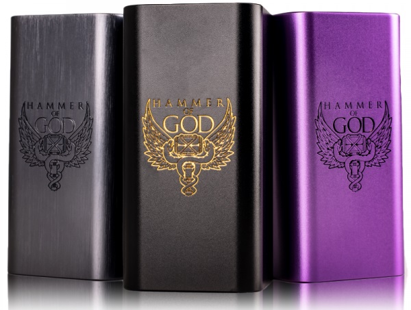 hammer of god mech mod 4x 18650 by vaperz cloud x suicide mods 1