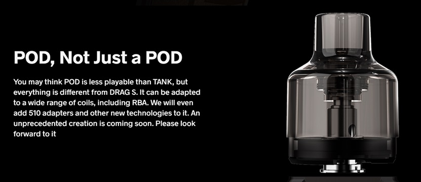 drag s 60w 2500mah pod kit by voopoo 6