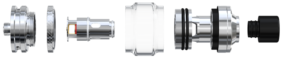 Eleaf Pesso Atomizer vapexperts 25mm 3