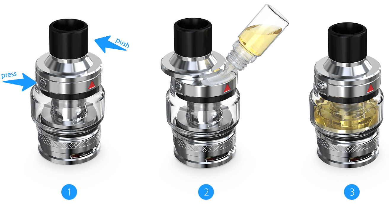 Eleaf Pesso Atomizer vapexperts 25mm 4