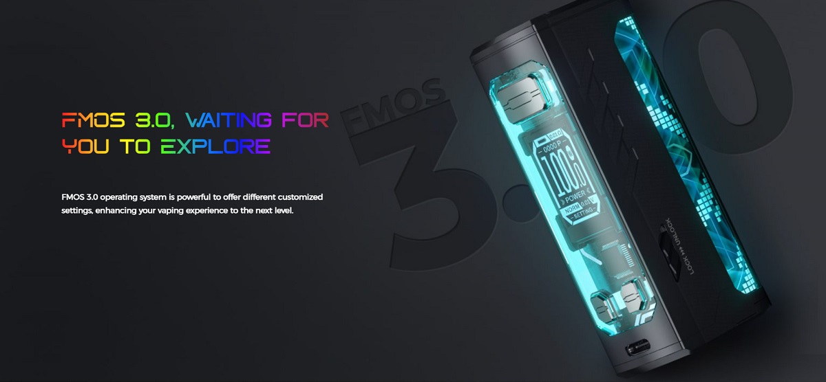 maxus solo 100w box mod by freemax 3