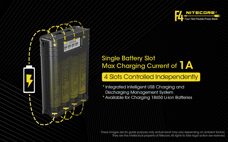 NITECORE F4 charger vapexperts 2
