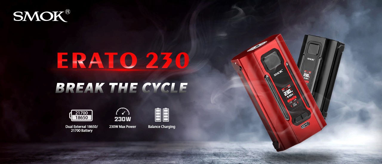box erato 230 2x21700 smoktech 1
