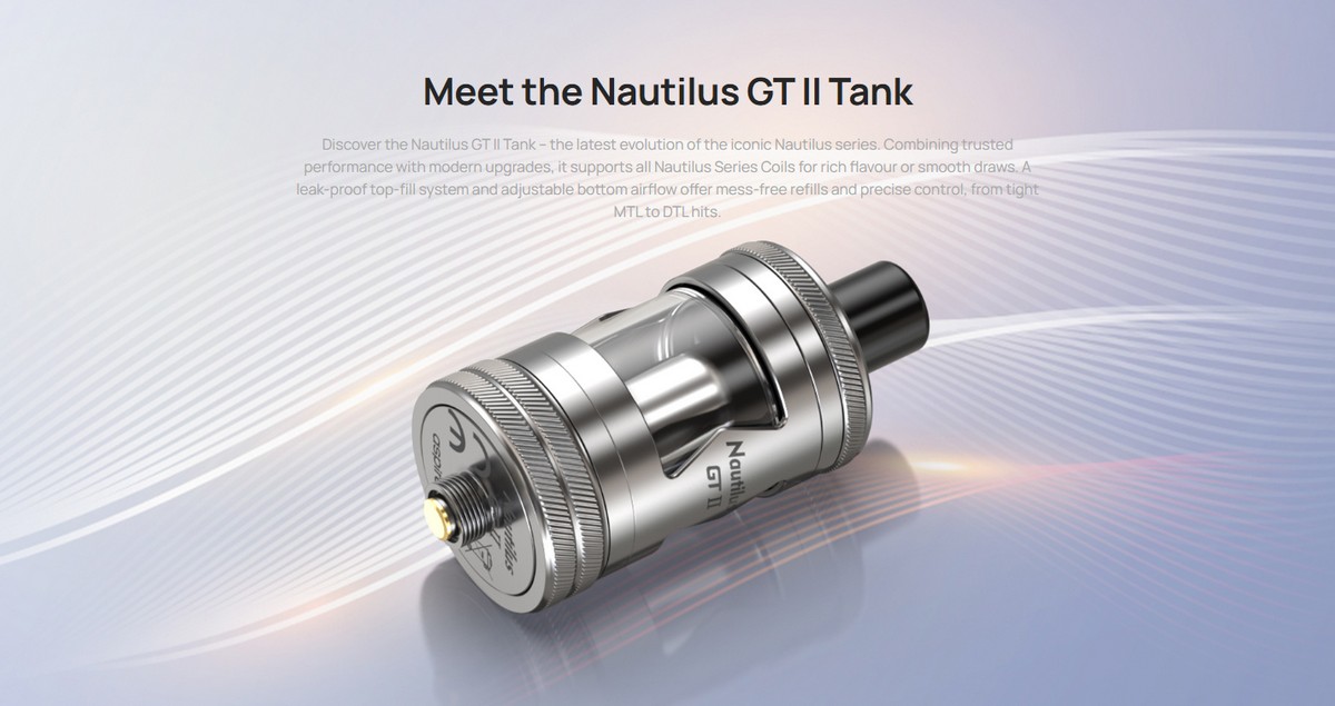 nautilus gt ii by aspire 3