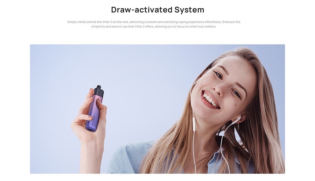 vilter 2 pod kit 1000mah 2ml by aspire 4