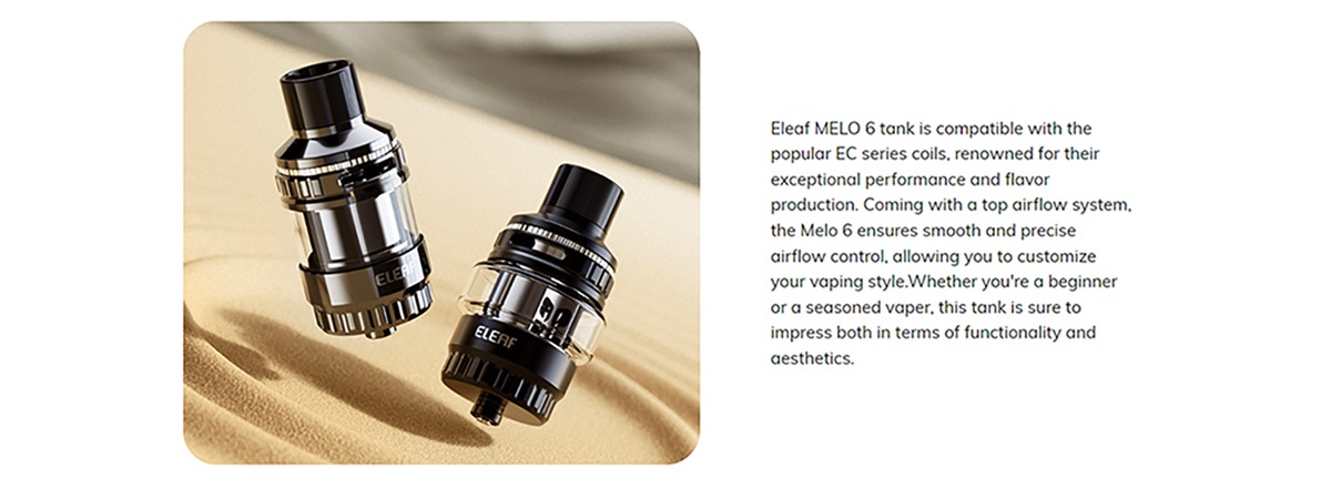 melo 6 5ml 32mm by eleaf 2