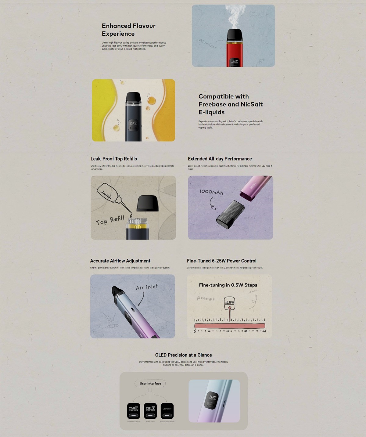 trine pod kit 1000mah 2ml by innokin 4