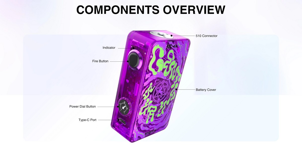centaurus p200 box mod 2x18650 by lost vape 11